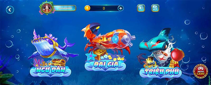 Săn cá đổi thưởng hấp dẫn