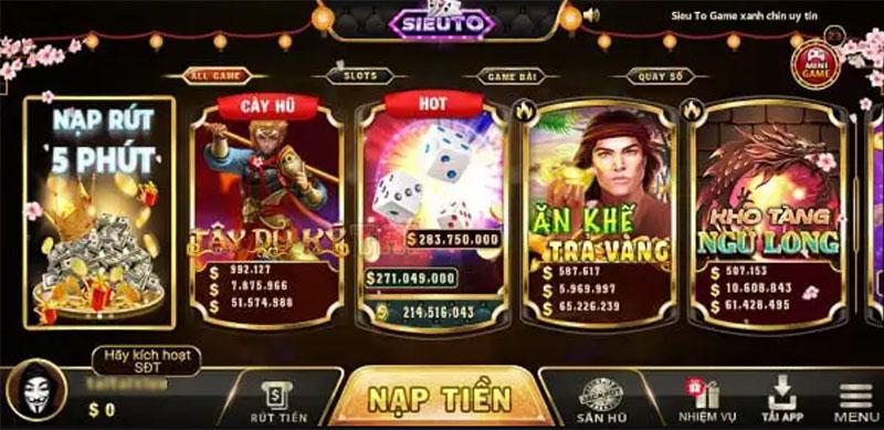 Giao diện bắt mắt